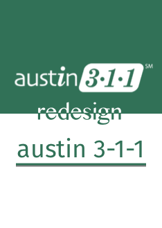 Austin 311 Redesign